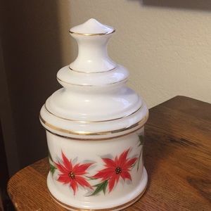 Vintage Christmas candy dish
